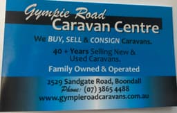Gympie Road Caravan Centre storefront