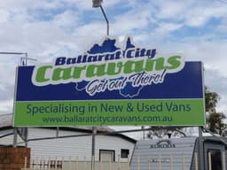 Ballarat City Caravans storefront