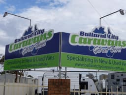 Ballarat City Caravans storefront
