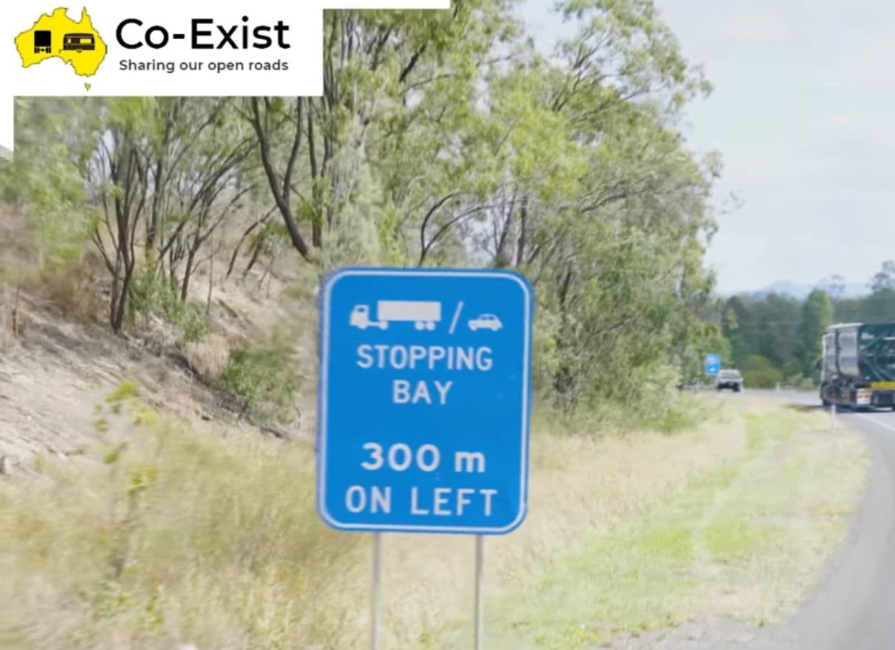 Reading Rest Area Signs for Caravanners